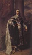 Peter Paul Rubens Charles I in Garter Robes (mk01) painting
